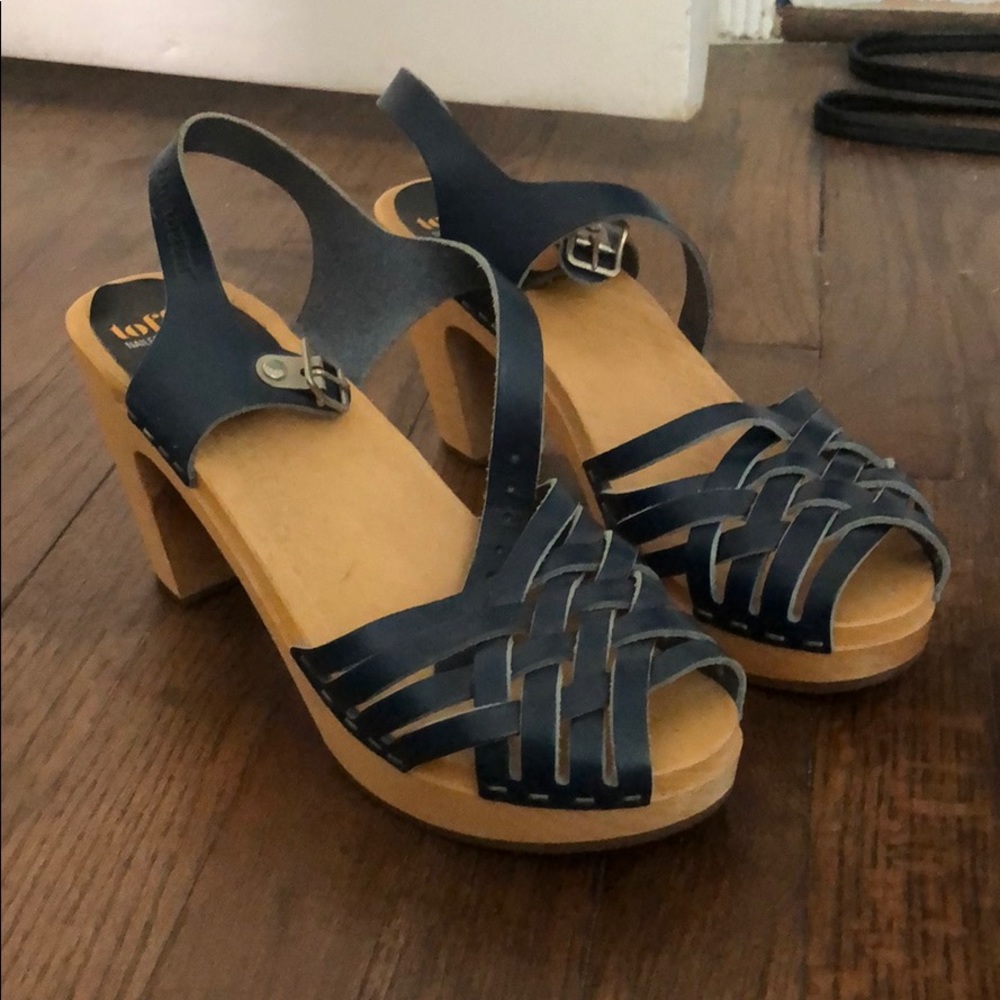 Swedish hasbeens clog sandals